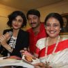 Ragini, Manoj Tiwari and Kamini Khanna at the Launch of the book