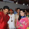 Veena Malik visits Lalbaghcha Raja
