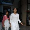 Huma Qureshi leaves from the prayer meet of Madhuri Dixit's father