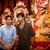 Ayan Mukerji and Ranbir Kapoor visit The North Bombay Sarbajanin Durga Puja