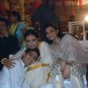Ayan Mukerji, Rani Mukherjee and Vibhavi Merchant visit The North Bombay Sarbajanin Durga Puja