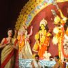 Sushmita at Bombay Sarbojanin Durga Puja