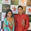 Ishita Dutta and Vipul Gupta at the Star Plus Diwali TV show