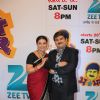 Sucheta Trivedi and Deven Bhojani as Mr. and Mrs. Bhade at the launch of Bh Se Bhade