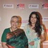 Shobha Khote and Bhavana Balsawer at the Senior Citizen Awards Ceremony