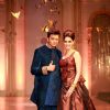 Ritesh and Genelia walk the ramp at the Aamby Valley India Bridal Fashion Week - Day 6