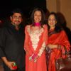 Rajan Shahi with Amardeep Jha and her daughter at the get together for Aur Pyar Ho Gaya