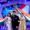 Malaika, Karan Johar and Kirron Kher at the Launch of India's Got Talent Season 5