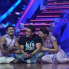Salman Khan with Vinod and Raksha on Nach Baliye 6