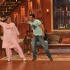 Salman Khan and Ali Asgar on Comedy Night With Kapil