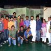 The entire team of the play 'Sakaram Binder'