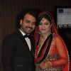Toshi Sabri with his wife at their Reception Party