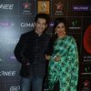 Aditya Narayan and Shreya Ghoshal were seen at Gima Awards 2013