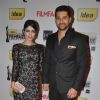 Aftab Shivdasani and his fiance were at the 59th Idea Filmfare Awards 2013