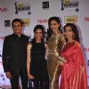 Deepika Padukone with her family were seen at the 59th Idea Filmfare Awards 2013
