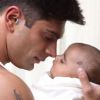 Karan Singh Grover : Karan Singh Grover with the baby