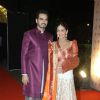 Esha Deol and her husband Bharat Takhtani at the Sangeet Ceremony