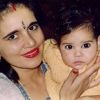 Shivshakti Sachdev as a kid with her mom