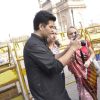 Karan Johar shoots for TV show Mission Sapne