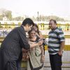 Karan Johar clicks pictures of the masses for TV show Mission Sapne