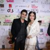 Mouli Ganguly and Mazher Sayed at the 4th GR8! Women Awards 2014