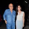 Mahesh Bhatt comes in for a screening of Highway