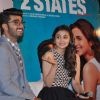 Arjun Kapoor and Alia Bhatt at the Trailer launch of 2 States