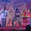 Varun Dhawan performs with Sajid-Wajid at the Music Launch of Main Tera Hero