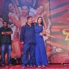 David Dhawan and Nargis Fakri at the Music Launch of Main Tera Hero