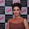 Sonali Bendre was seen at the Stoli Lounge at Lakme Fashion Week