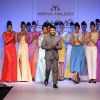 Abdul Halder with his collection at Lakme Fashion Week Summer Resort 2014 Day 3