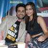 Ayushmann and Sonam at the Promotions of Bewakoofiyaan at Cafe Coffee Day