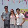 Karan Oberoi, Pooja Bedi, and Sachin Shroff at the Zoom Holi Party