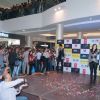 Sunny Leone waves out to the crowd during promotions 'Ragini MMS 2'