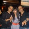 Manmeet and Harmeet with Sana Khaan celebrating the success of Baby Doll song from Ragini MMS 2