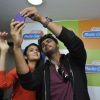 Arjun Kapoor & Alia Bhatt click a selfie at Radio City 91.1FM