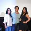 Tiger shroff with his mother and sister at the Trailer launch of Heropanthi