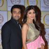 Raj Kundra and Shilpa Shetty were at the Launch of 'The Golden Era in India'