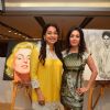 Juhi Chawla was at Nawaz Modi Singhania's art show