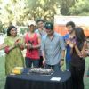Yash Patnaik cuts the cake as Sadda Haq completes 100 episodes