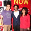 Parmeet Sethi and Archana Puran Singh with son Aaryamann Sethi at the premiere of films by starkids