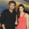 Arjun Kapoor and Kriti Sanon at the Special screening of 2 States