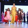 Sushmita Sen walks the ramp at the charity fashion show 'Ramp for Champs'