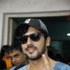 Zayed Khan shows his inked finger