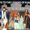 Aishwarya Rai felicitates children at the Tribute to the Legend of Pure Love concert