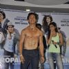 Tiger Shroff shows off his six packs at the Promotion of Heropanti on World Dance Day