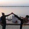Tiger Shroff practices at Varanasi