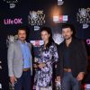 Aamir Dalvi, Karishma Modi and Amit Pachori at the Life OK Now Awards