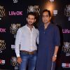 Viraf Patel and Vishwajeet Pradhan at the Life OK Now Awards