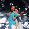 Mouni Roy performs with Punit at the Launch of Jhalak Dikhhla Jaa Season 7